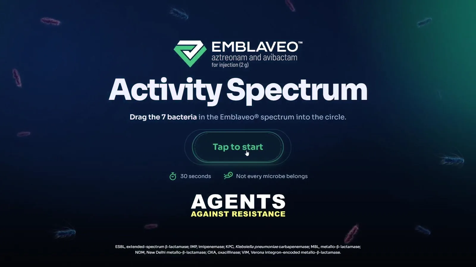 Emblaveo Activity Spectrum